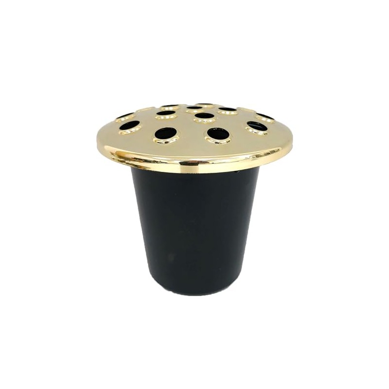 Memorial Grave Flower Pot - 12cm tall Sturdy Plastic Grave