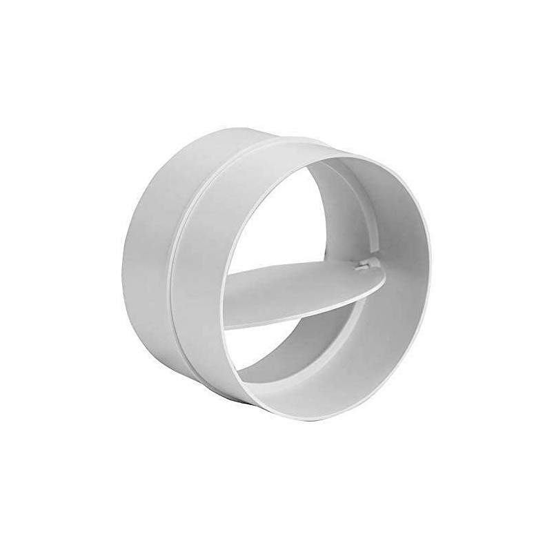 NESVENT Connector with Backdraught Shutter 100mm - 4 inch Non-Return