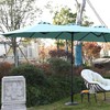 The Fellie 14.8 ft Rectangle Patio Umbrella with Crank, Heavy