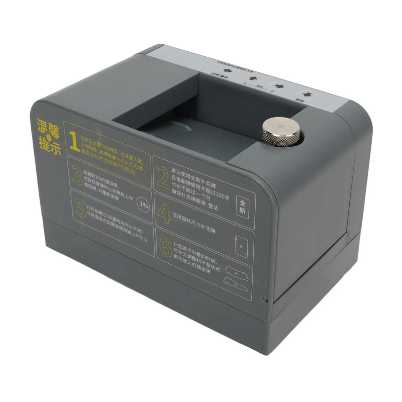 Playing Card Machine Smart Mini Automatic Deck Shuffler Electric Card