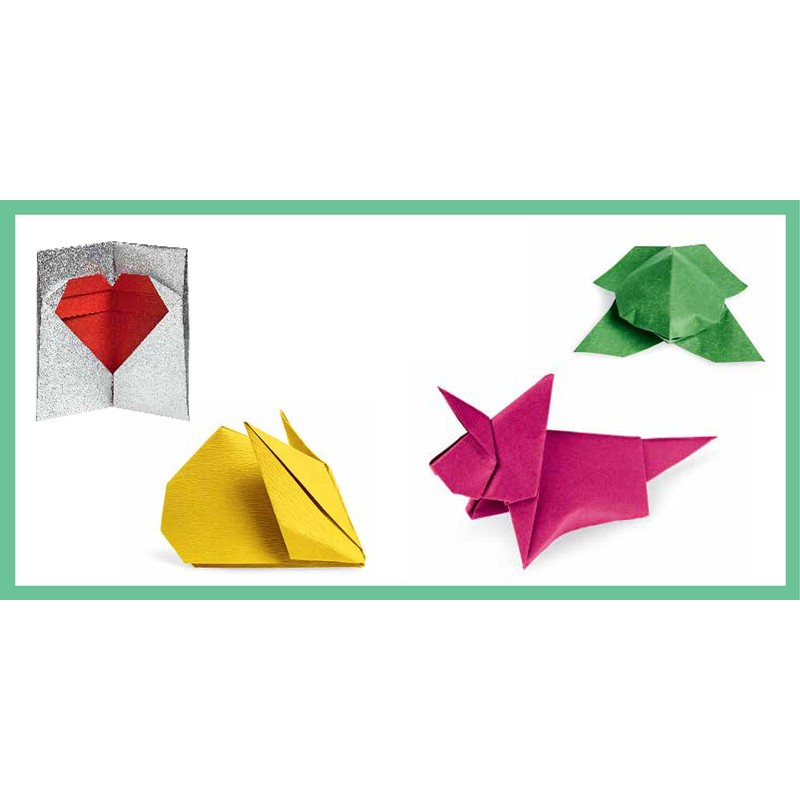Kit origami. 40 colori arcobaleno