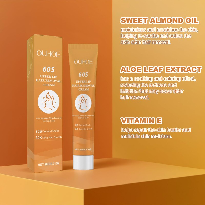 Face Hair Removal Cream Face Upper Lip Hair Cream Pain