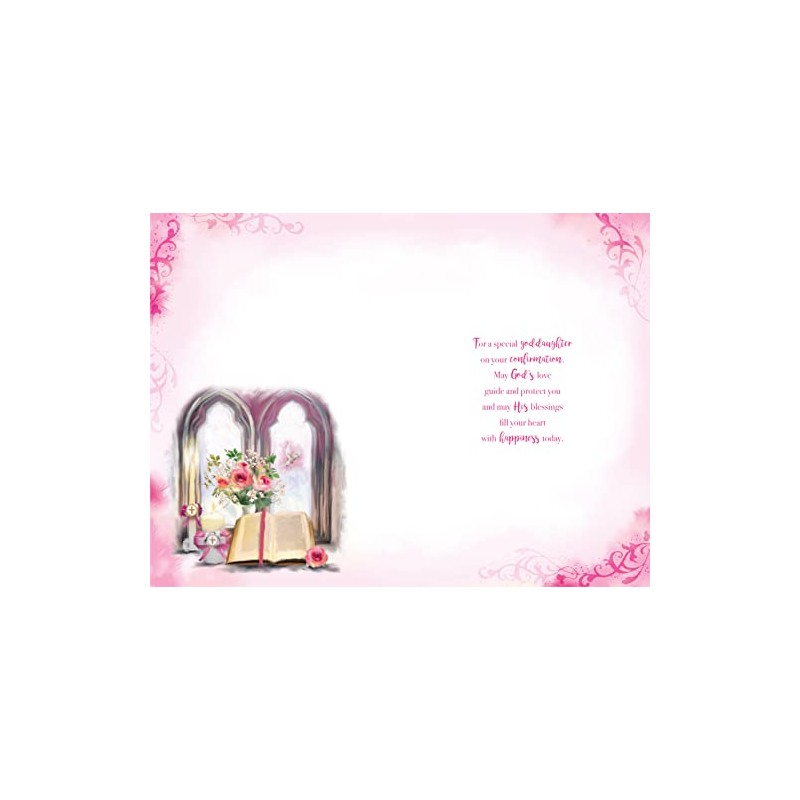For A Special Goddaughter On Your Confirmation Day Card Lovely