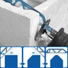 2Pcs Reciprocating Saw Blade 20TPI Hard Alloy Reciprocating Sawblade Wear