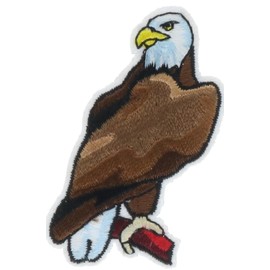 Bald Eagle America Sitting 2 1/2  Inch Embroidered Patch AVA4660 F4D2F