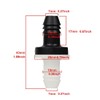 BBTUS 3/8" 10mm Inline vacuum Barbed Check Valve,1Pcs/ 2Pcs /5Pcs