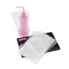 100pcs Tattoo Wash Bottle Bags Disposable Transparent Squeeze Bottle Covers