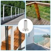 PATIKIL Cable Railing Hardware, 10 Pack T316 Stainless Steel Cable