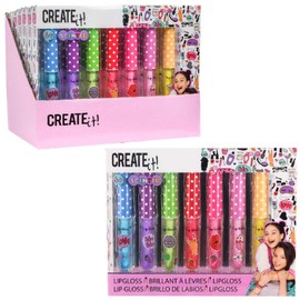 Lip Gloss Scented 1.2 g Girls 7 Pieces