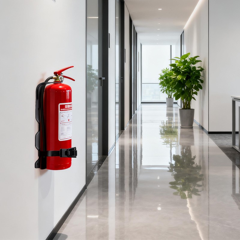 2 Pack Fire Extinguisher Brackets, 2.5 LB Fire Extinguisher Wall