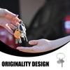TENDYCOCO Cute Matching Heart Shape Couple Lovers Key Ring Pair