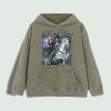 Valley Dreams Skeleton Rider Graphic Hoodie 100% Cotton US Warehouse