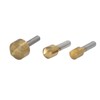11Pcs Chamfer Drilling Tools Woodworking Ti Coated Step Drill Bits