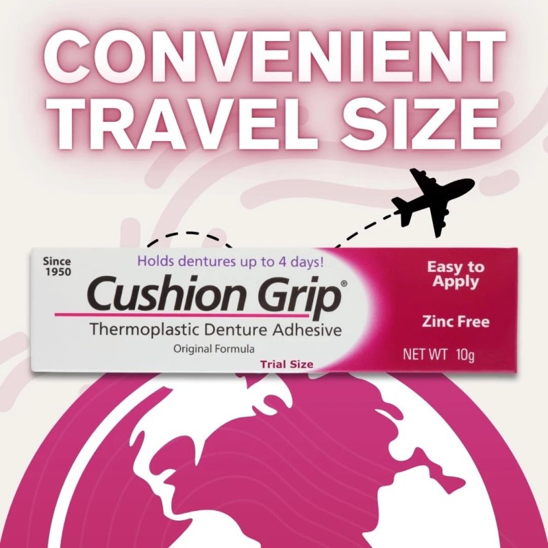 Cushion Grip Denture Cushion Grip 10G Soft Pliable Thermoplastic Refit