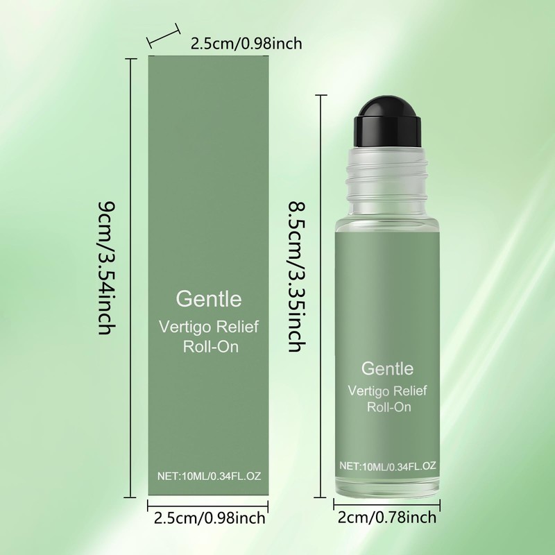 2PCS Vertisooth Anti-Dizzy Roll-On, Vertisoothe Roll-On Antimareos, Natural Ingredients, Fast-Acting