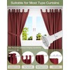ALLZONE Tension Curtain Rod for Window, 83-123 Inches, Heavy Duty