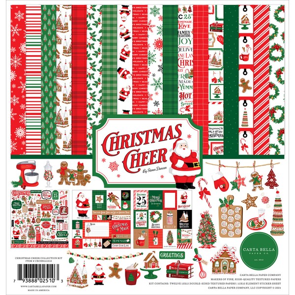 Echo Park Paper Company Christmas Cheer Collection - Juego de