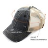 C.C Hatsandscarf Exclusives - Gorra de béisbol ajustable de algodón