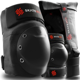 SKATEWIZ Protectors – Inline Protectors Adults, Inline Protectors Adults – Protectors Inline Skates Adults, Skate Protectors Adults – Ice Skates Protectors – M Black