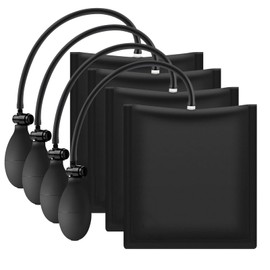 PVFZXS Pack of 4 Mounting Cushions, Air Cushion, Lifting Cushion, Air Cushion Lifter, Load up to 200 kg, Mounting Cushion, Air Cushion for Door Window Mounting and Car Repair Mounting Aid