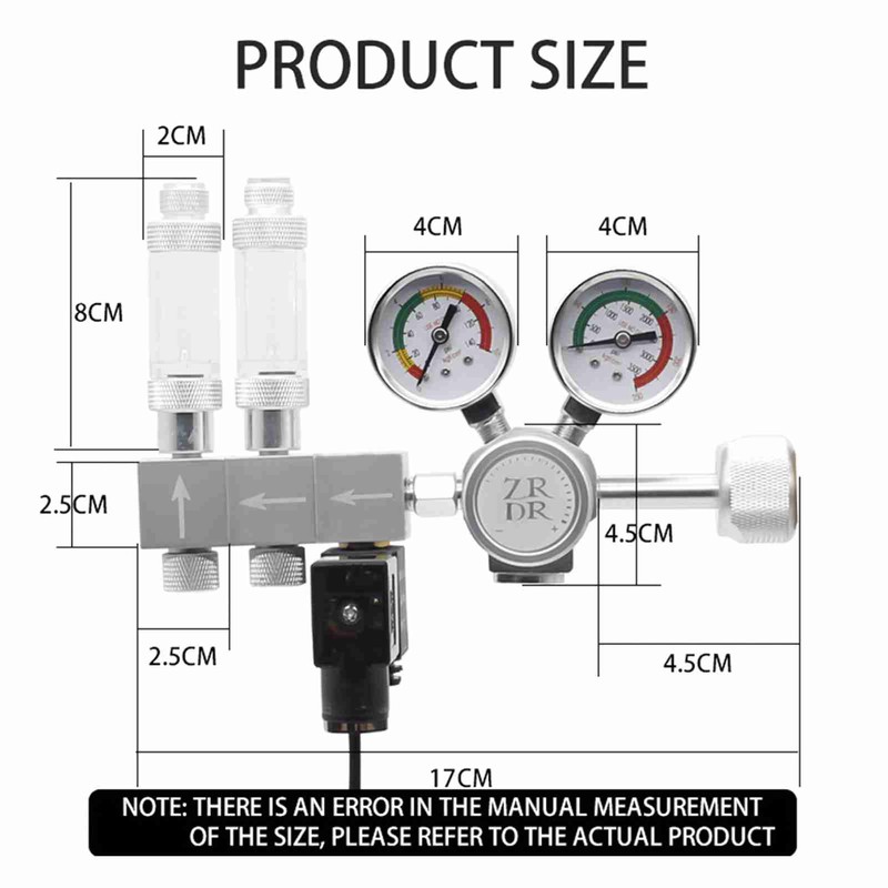 Bubble Counter Aluminum Alloy Steel Bubble Counter for Co2 System