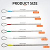 6 Pack Wire Mesh Cable Pulling Grips, Fit 0.16-0.98 in