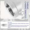ChillWaves 304 Stainless Steel Pipe Fitting, Tee 1/4" x 1/4"