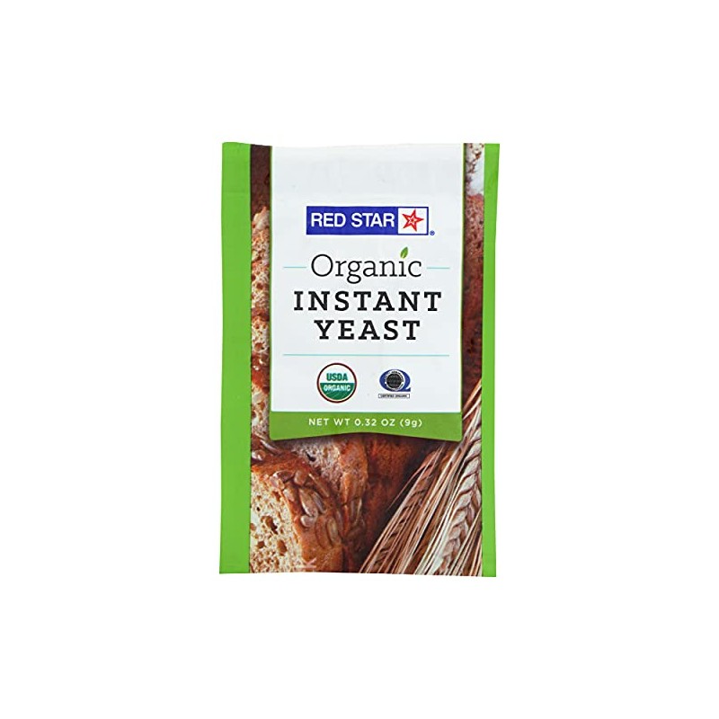 Red Star Organic Instant Yeast, Kosher, USDA Certified Organic, 0.32