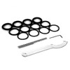 DNA Motoring Coilover Suspension Kit Sleeves Compatible with 88-00 Civic