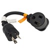 Parkworld 691951 Power Adapter Cord 3-Prong Generator 30A Locking L5-30P