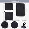 3PCS Shiny Bath Wipes Cleaning Cloths for Shower,Ultra Absorbent Microfiber
