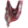 Women Hijab Watercolour Floral Printed Breathable Light Weight Soft Rayon