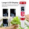 PH Meter, 4 in 1 PH EC TDS Temp Meter
