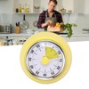 Home Timer, Extensive Use Visual Timer for Kitchen (Pale Yellow)