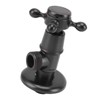 Solid Brass Angle Stop Valve Retro Thickened Cold Hot Triangle