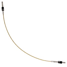 MI&VI Titanium Alloy Double Bass Tail Gut/Tailgut Non-slip Tailpiece with Wire Adjuster, Strand Connecters & Screw Replacements for 4/4 & 3/4 Double Bass