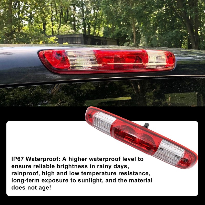 FZJDSD 3rd Third Brake Light High Mount Stop Light and