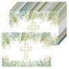 Paper Placemats Disposable 50 Pack Blessed Cross Placemats 16x 11