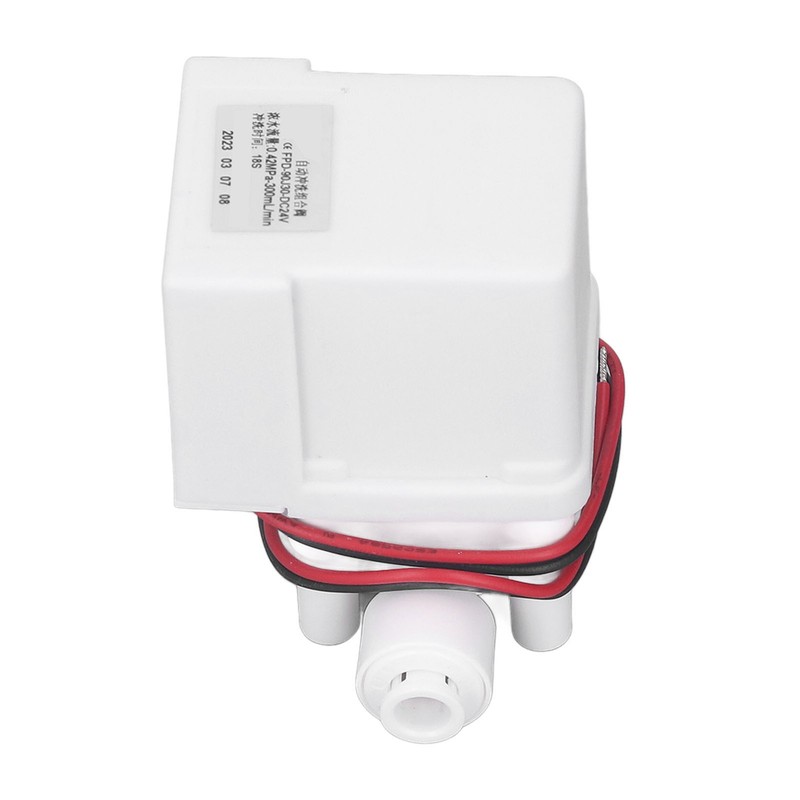 1/4 Inch PE Pipe Electric Solenoid Valve DC 24V Diaphragm