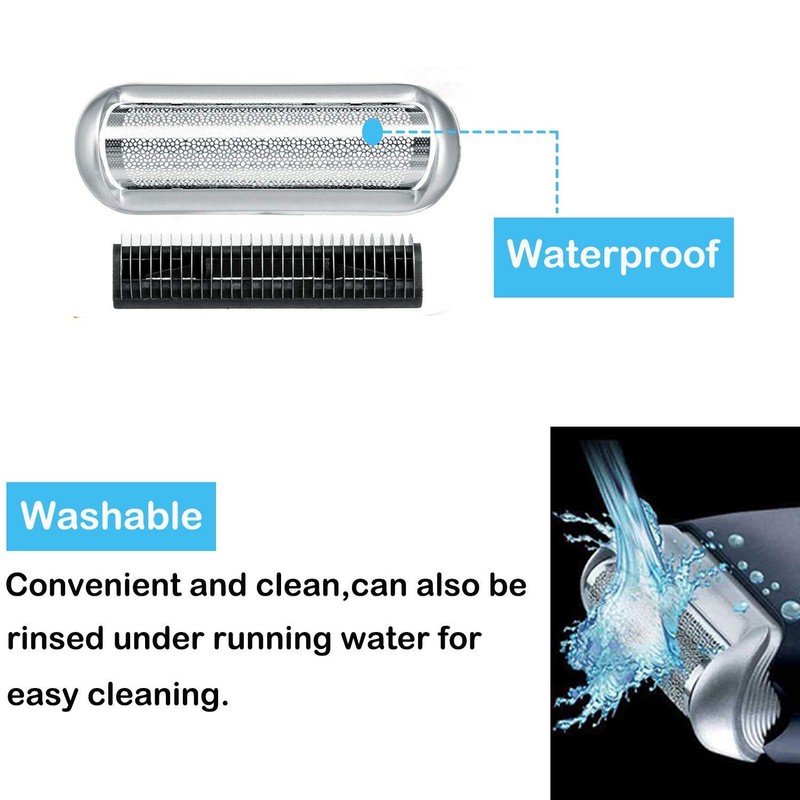 5s Razor Replacement Foil & Cutter for Compatible with Braun,