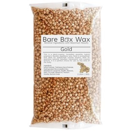 Bare Box Wax Gold - Hard Stripless Wax Beads 1kg/2.2lbs. Bag