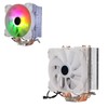 CPU Cooler RGB Fast Efficient Cooling Fan Computer Heat Dissipation