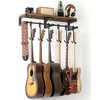 Keebofly Multiple Guitar Wall Mount Hangers with 6-Detachable Hooks &