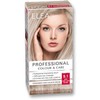 ELEA Professional Permanent Hair Colour Cream 9.1 Very Light Ash Blonde with Oil Care Complex