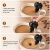 6pcs Boat Motor Coffee Stirrer, Wind Up Outboard Motor Coffee