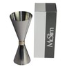 Mr Slim Jigger Cocktail Dispenser for Alcohol Silver 30-60ml Made