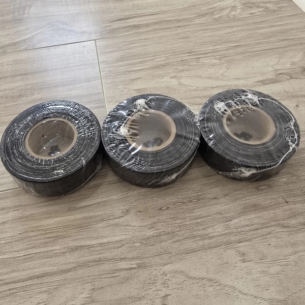 Unbranded Hockey Tape Hockey Shin Tape Black Cloth Pack Of