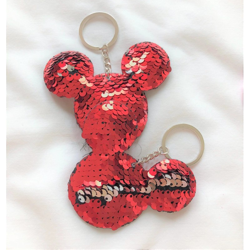 itisyours 12 pc Mickey Sparkly BLINK Plush Reversible Sequin 3"