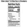 Slime Licker 2.0 - Strawberry or Blue Razz - Specification: