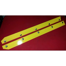 John Deere NEW JOHN DEERE 318 400 420 425 445 455 X595 X720 X728 54" SNOW PLOW WEAR BARS